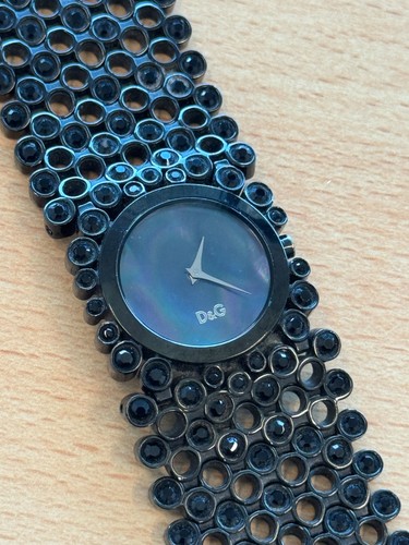 Damenuhr riskant schwarz - d&g,